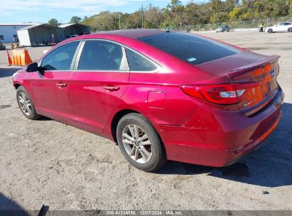 Lot #3034050501 2016 HYUNDAI SONATA SE