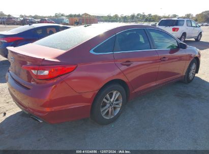 Lot #3034050501 2016 HYUNDAI SONATA SE