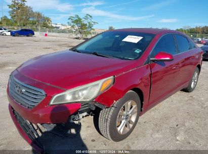 Lot #3034050501 2016 HYUNDAI SONATA SE