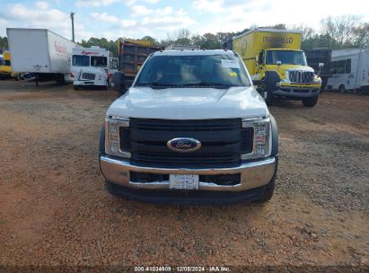 Lot #3030609935 2018 FORD F-450 CHASSIS XL