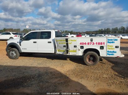 Lot #3030609935 2018 FORD F-450 CHASSIS XL