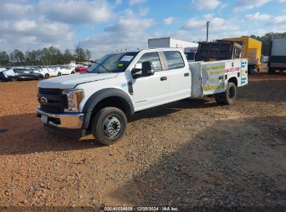 Lot #3030609935 2018 FORD F-450 CHASSIS XL