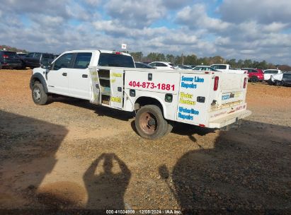 Lot #3030609935 2018 FORD F-450 CHASSIS XL