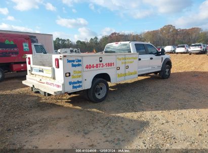 Lot #3030609935 2018 FORD F-450 CHASSIS XL