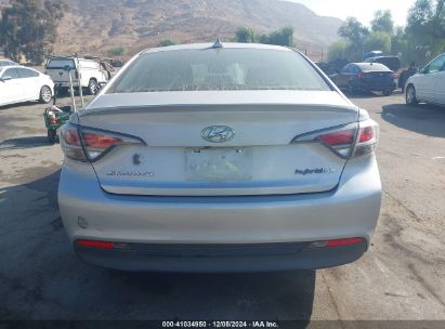 Lot #3053068281 2017 HYUNDAI SONATA HYBRID SE