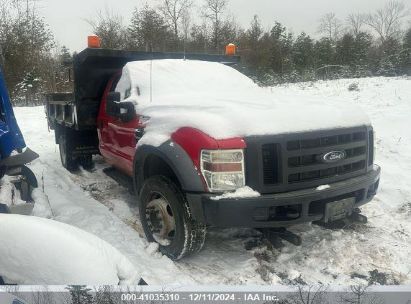 Lot #3037528975 2009 FORD F-550 CHASSIS XL/XLT