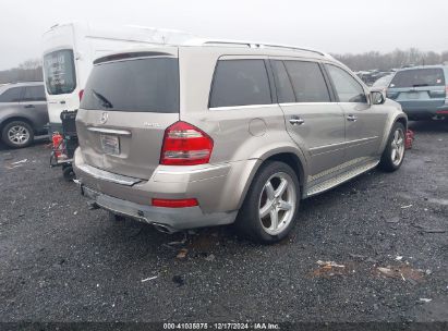 Lot #3051081916 2009 MERCEDES-BENZ GL 550 4MATIC