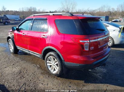 Lot #3052072537 2014 FORD EXPLORER XLT