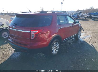 Lot #3052072537 2014 FORD EXPLORER XLT