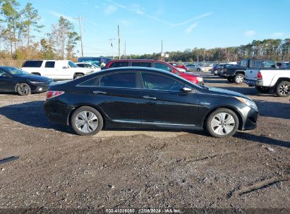 Lot #3052072534 2015 HYUNDAI SONATA HYBRID LIMITED