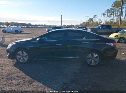 Lot #3052072534 2015 HYUNDAI SONATA HYBRID LIMITED