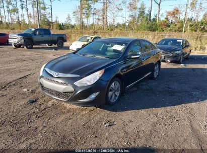 Lot #3052072534 2015 HYUNDAI SONATA HYBRID LIMITED