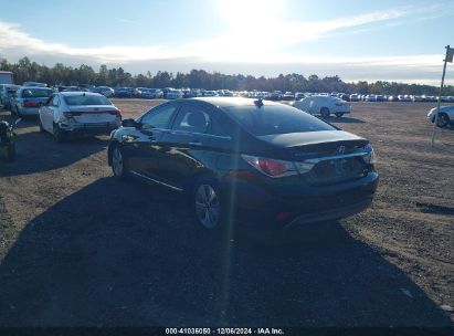 Lot #3052072534 2015 HYUNDAI SONATA HYBRID LIMITED