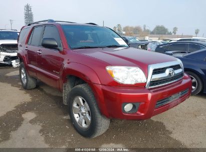 Lot #3035707898 2008 TOYOTA 4RUNNER SR5 V6