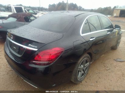 Lot #3051081850 2020 MERCEDES-BENZ C 300 4MATIC