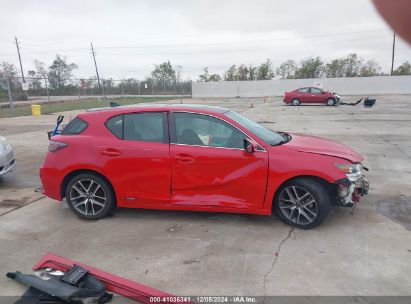 Lot #3051078383 2014 LEXUS CT 200H