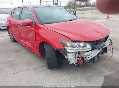 Lot #3051078383 2014 LEXUS CT 200H