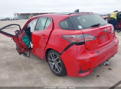 Lot #3051078383 2014 LEXUS CT 200H