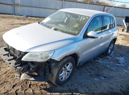 Lot #3032321484 2011 VOLKSWAGEN TIGUAN S