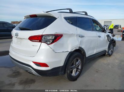 Lot #3056470221 2017 HYUNDAI SANTA FE SPORT 2.4L