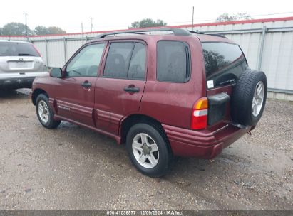 Lot #3035080454 2003 CHEVROLET TRACKER HARD TOP LT