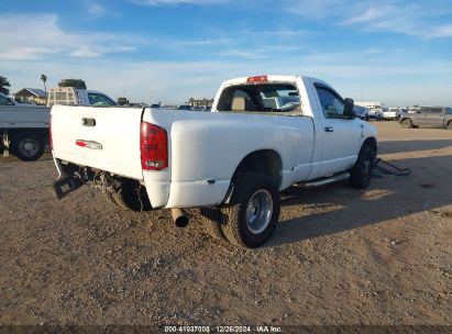 Lot #3037532515 2006 DODGE RAM 3500 SLT/SPORT