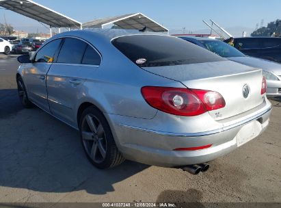 Lot #3035092367 2011 VOLKSWAGEN CC LUX