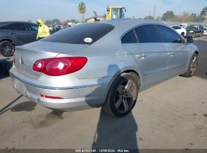 Lot #3035092367 2011 VOLKSWAGEN CC LUX