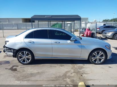 Lot #3050082860 2015 MERCEDES-BENZ C 300 4MATIC/LUXURY 4MATIC/SPORT 4MATIC