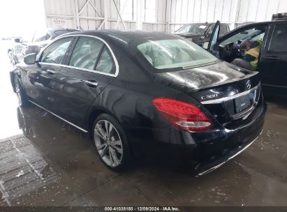 Lot #3057073812 2016 MERCEDES-BENZ C-CLASS C 300/LUXURY/SPORT