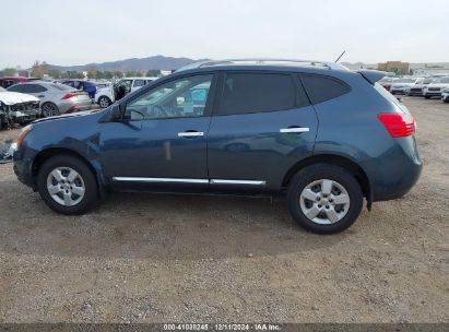 Lot #3037131287 2015 NISSAN ROGUE SELECT S