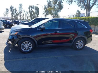 Lot #3034472712 2016 KIA SORENTO 3.3L LX