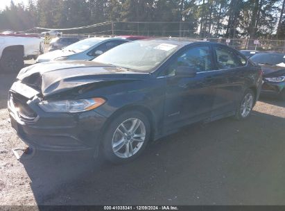 Lot #3035092343 2018 FORD FUSION HYBRID SE