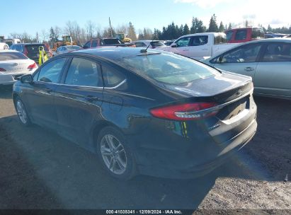 Lot #3035092343 2018 FORD FUSION HYBRID SE