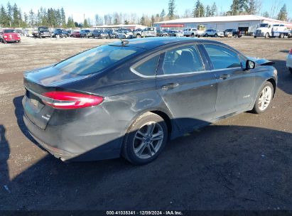 Lot #3035092343 2018 FORD FUSION HYBRID SE