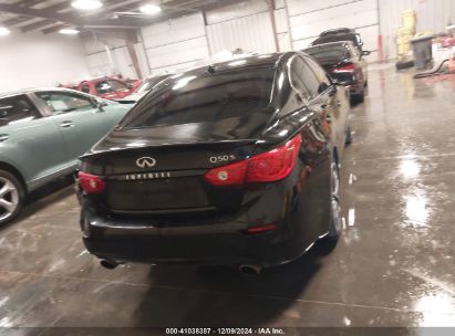 Lot #3035080336 2014 INFINITI Q50 SPORT