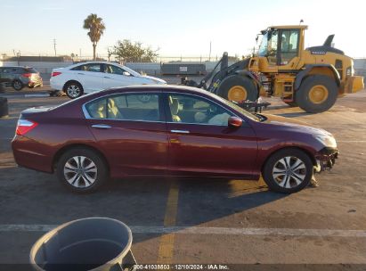 Lot #3034472707 2014 HONDA ACCORD LX