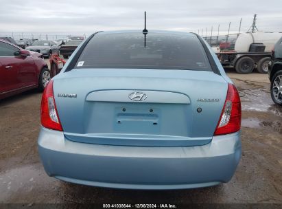 Lot #3045358577 2011 HYUNDAI ACCENT GLS