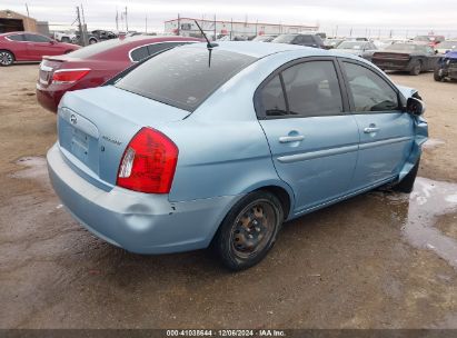 Lot #3045358577 2011 HYUNDAI ACCENT GLS