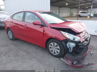 Lot #3035092329 2017 HYUNDAI ACCENT SE