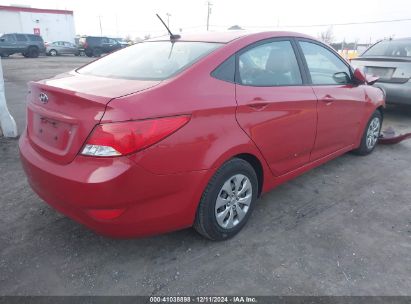 Lot #3035092329 2017 HYUNDAI ACCENT SE