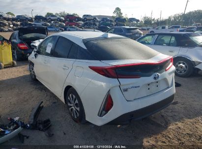 Lot #3042566408 2020 TOYOTA PRIUS PRIME LE