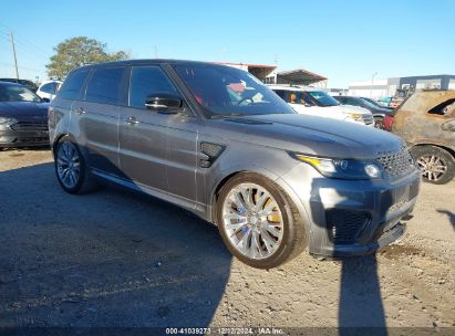 Lot #3042566400 2016 LAND ROVER RANGE ROVER SPORT 5.0L V8 SUPERCHARGED SVR