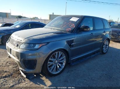 Lot #3042566400 2016 LAND ROVER RANGE ROVER SPORT 5.0L V8 SUPERCHARGED SVR