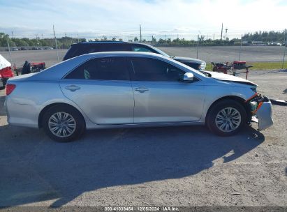 Lot #3034050404 2012 TOYOTA CAMRY L