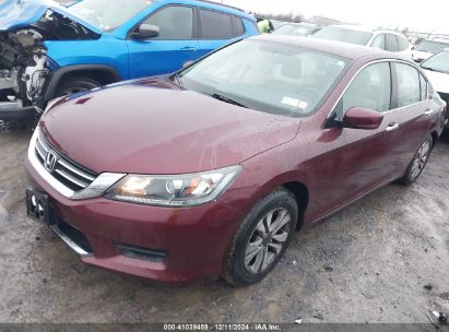 Lot #3034050398 2013 HONDA ACCORD LX