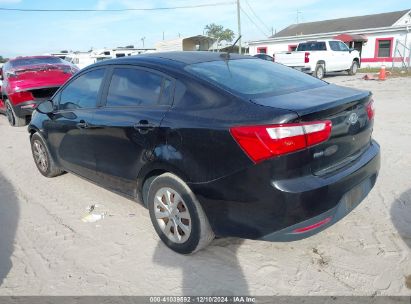 Lot #3034050400 2012 KIA RIO EX