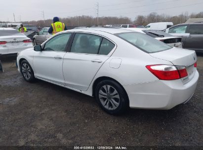 Lot #3035095632 2014 HONDA ACCORD LX