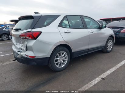 Lot #3052079656 2022 CHEVROLET EQUINOX FWD LS