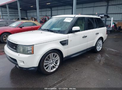 Lot #3037537177 2010 LAND ROVER RANGE ROVER SPORT HSE